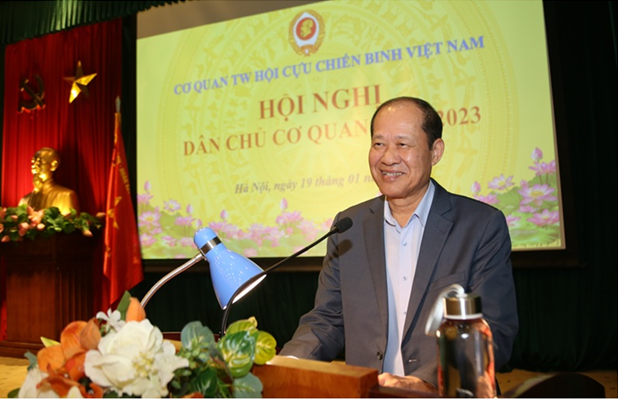 Nhiệm vụ trọng tâm thực hiện quy chế dân chủ ở cơ sở của cơ quan trung ương Hội CCB Việt Nam năm 2024