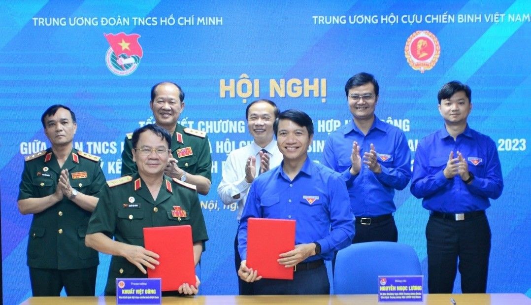 T.Ư Đoàn TNCS Hồ Chí Minh phối hợp hoạt động với T.Ư Hội CCB Việt Nam: Trao truyền lý tưởng giữa hai thế hệ!
